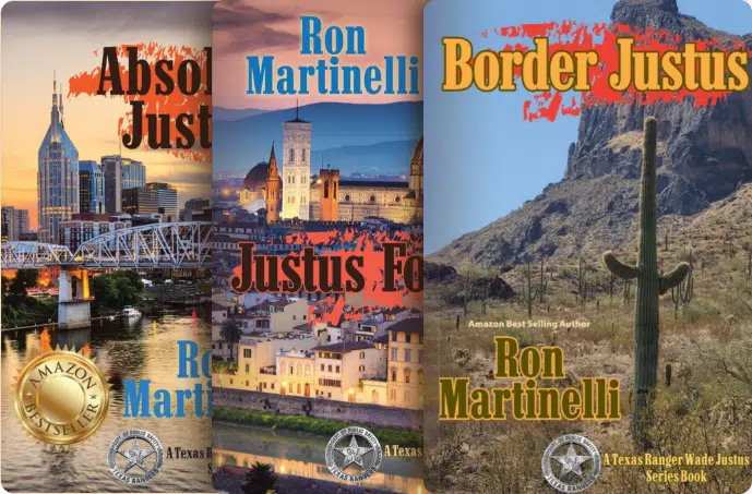 Wade Justus Book Series by Ron Martinelli